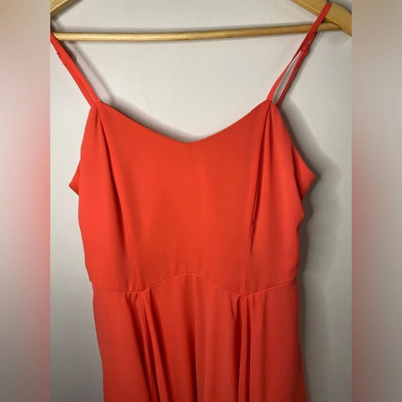 She + Sky Coral Skater Dress - Picture 5 of 9